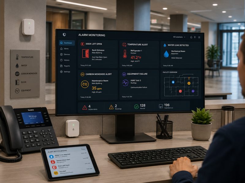Alarm monitoring systems